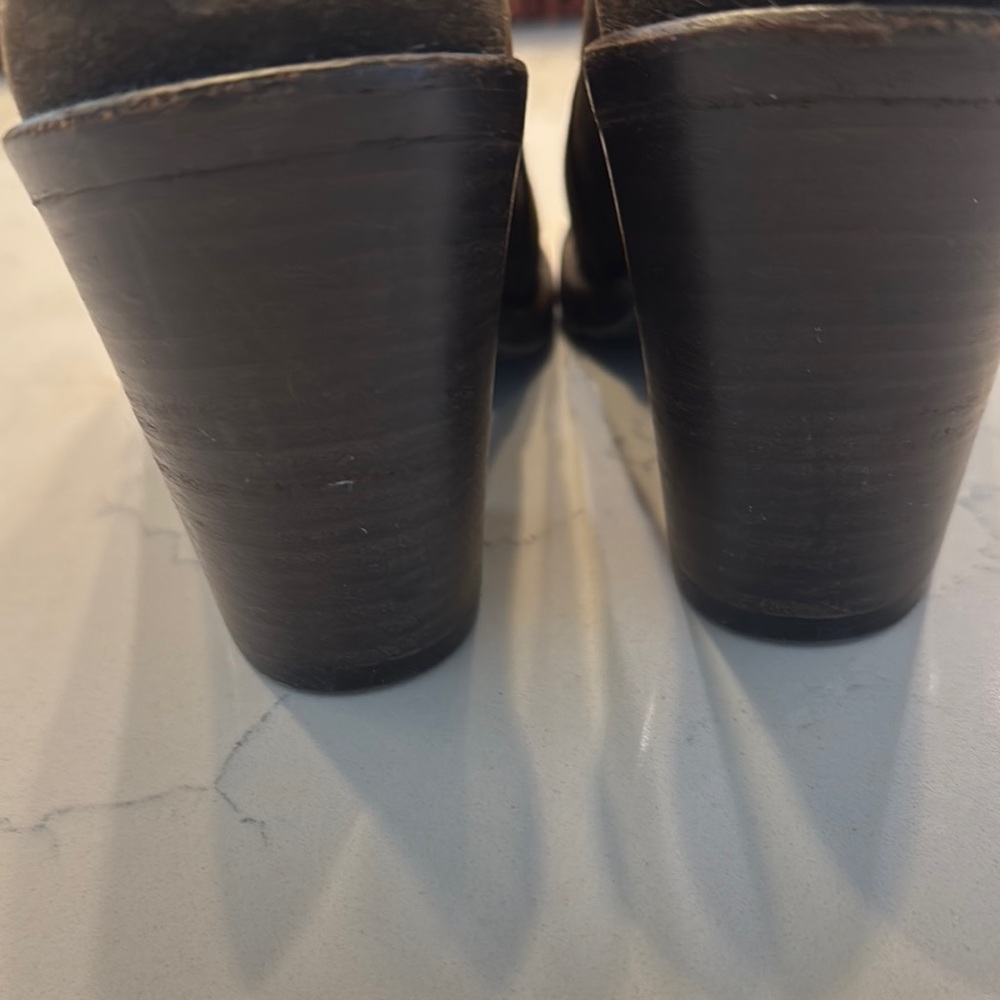 Aquatalia Women's Brown Suede Mules - Picture 3 of 5